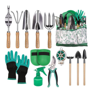 Gardening Hand Tool Kit 14PCS Heavy Duty Stainless Steel